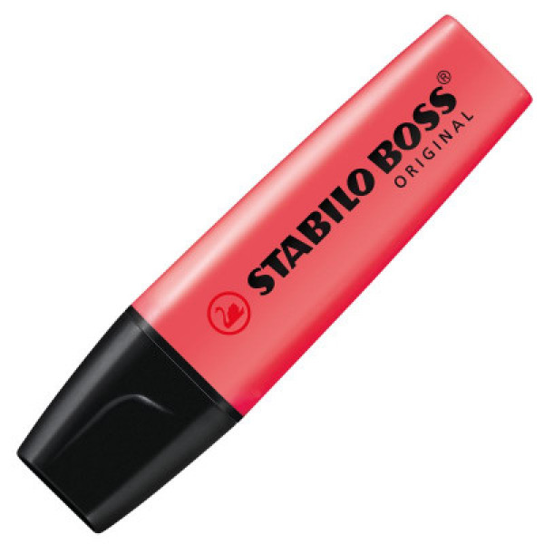 Fluorescent Stabilo Boss Rouge