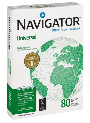 Ramette Navigator 80G A4 Blanc 500 Feuilles