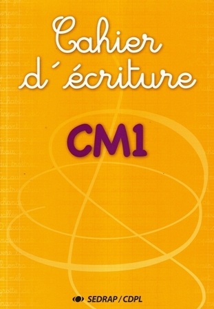 Cahier d'ecriture 4 cdpl   
