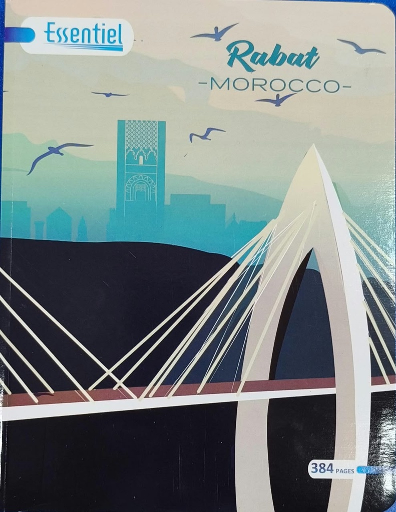 Cahier 384p 17x22 Essentiel