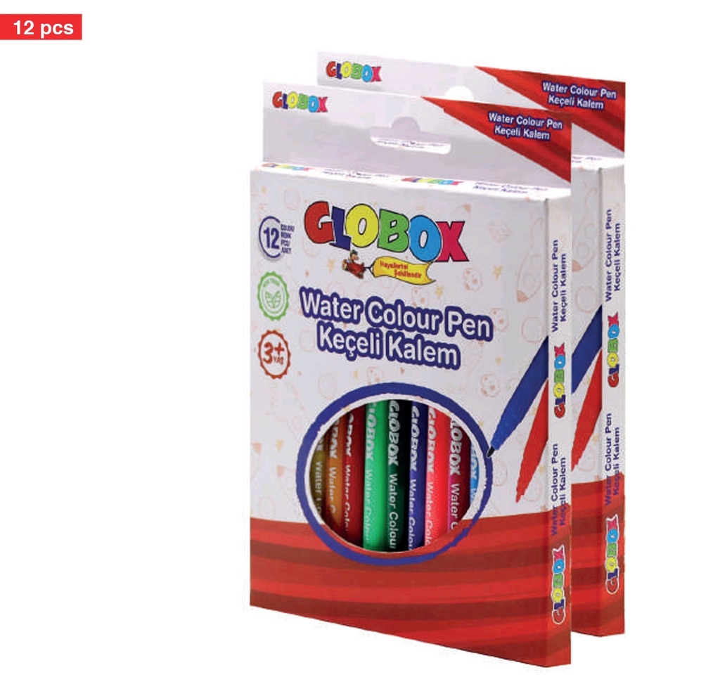Feutre de Couleur GF Paquet de 12 Globox