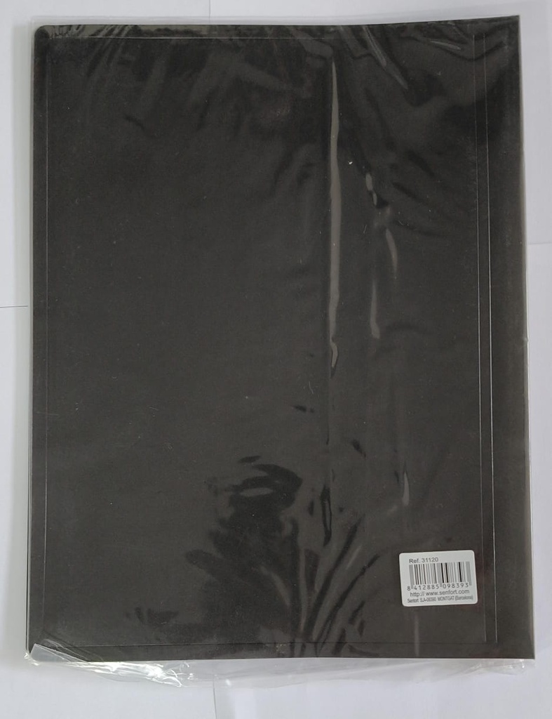 Porte Tarif 100 vues Senfort noire