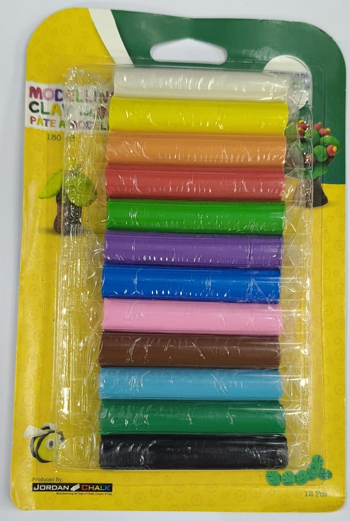 Pate a Modeler 12 Couleurs Jordan