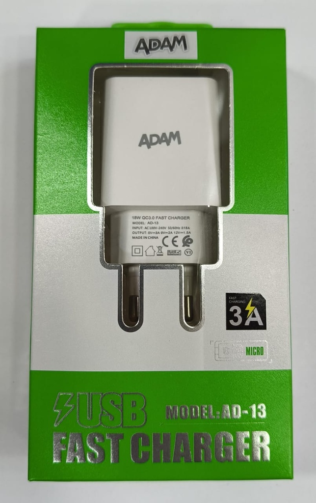 Chargeur Phone 18W avec cable V8