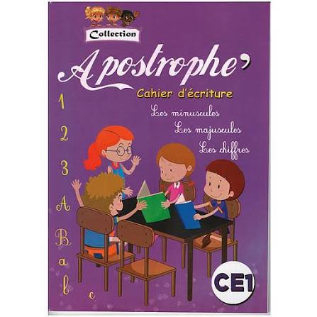 [AR0001696] Cahier d'ecriture apostrophe 2 CE1