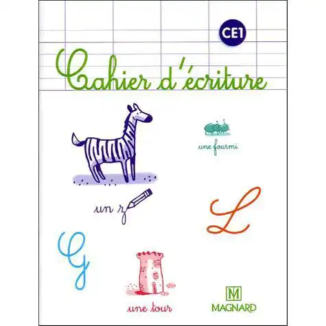 [AR0002414] Cahier decriture ce1 magnard