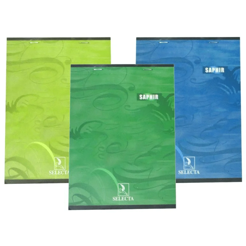 [AR0002590] Cahier 192p A4 5*5 Pique Safir