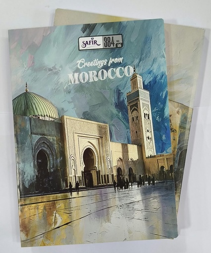 [AR0002592] Cahier 384p A4 5*5 Safir